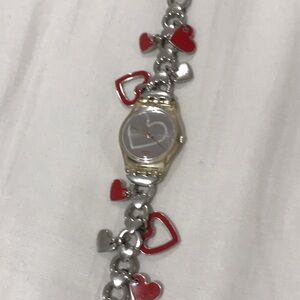 Heart swatch watch